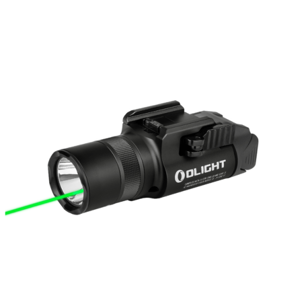 Olight Baldr Pro R 1,350 Lumen Light w/Green Laser