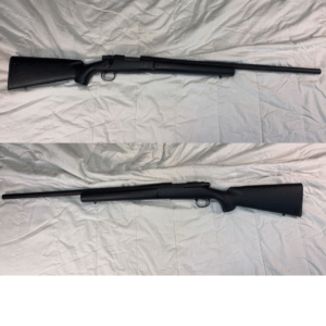 Remington 700 308 Winchester Heavy Varmint Contour Barrel in HS Precision Stock (used)