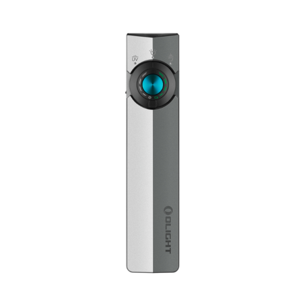 Ark Pro Silver Graphite EDC flashlight